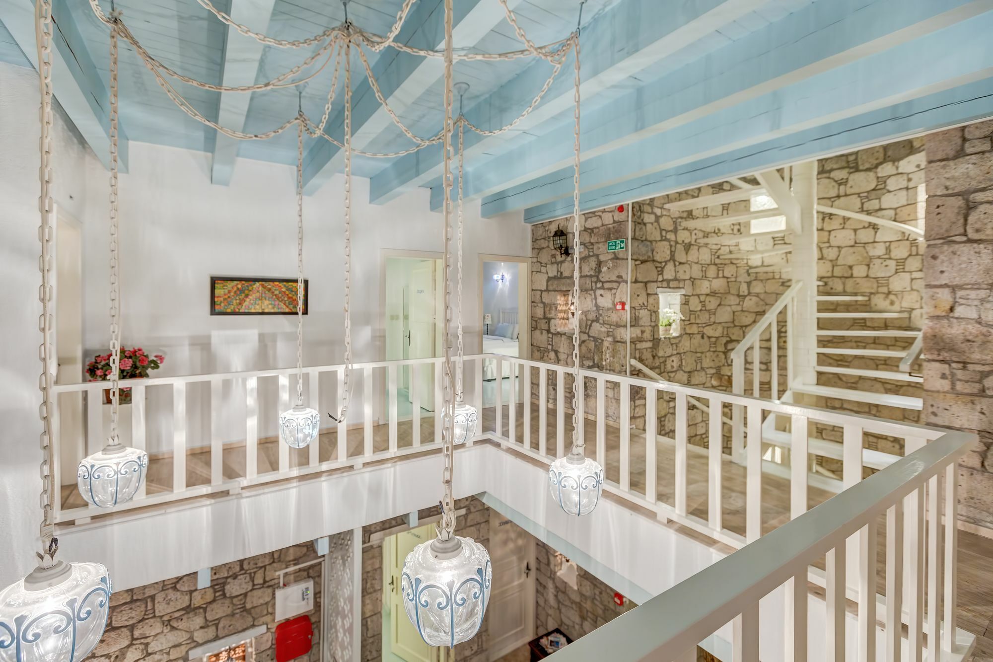 Beyazhan Hotel Alacatı Bagian luar foto